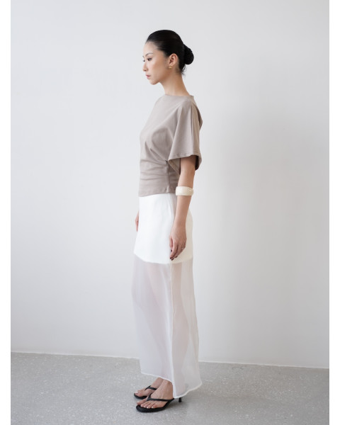 deia cinched t-shirt